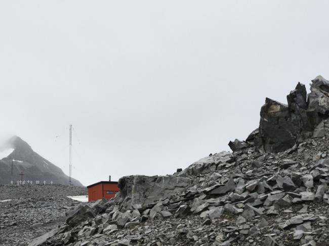 Argentine Polar Station in the Antarctic.