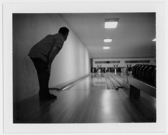 9-Pin bowling in Blanco, Texas, at the Blanco Bowling Club and Cafe.