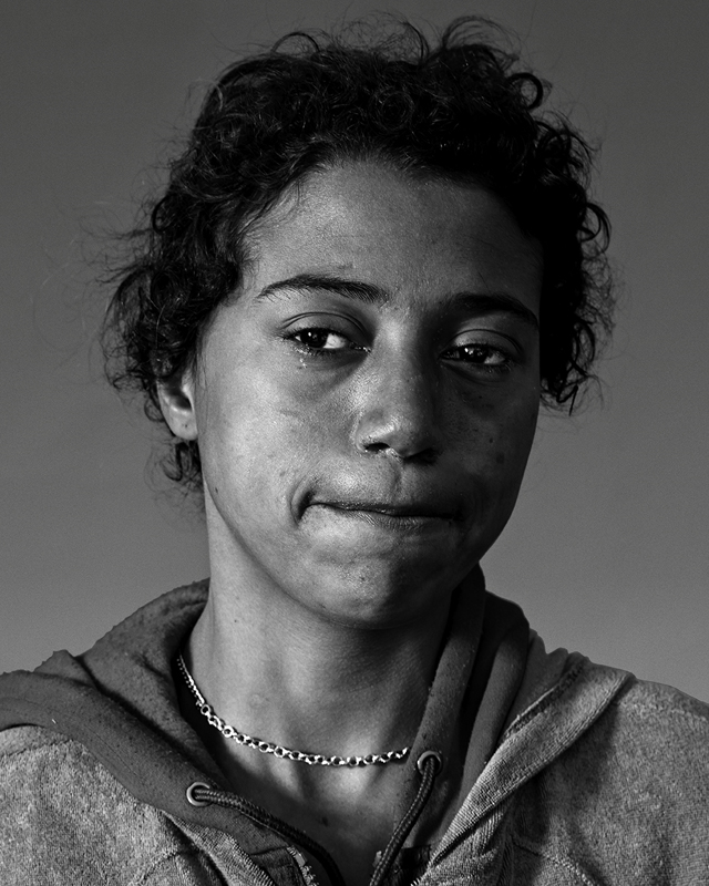 Ariane, 19, resident of Cracolândia; São Paulo, Brazil.
