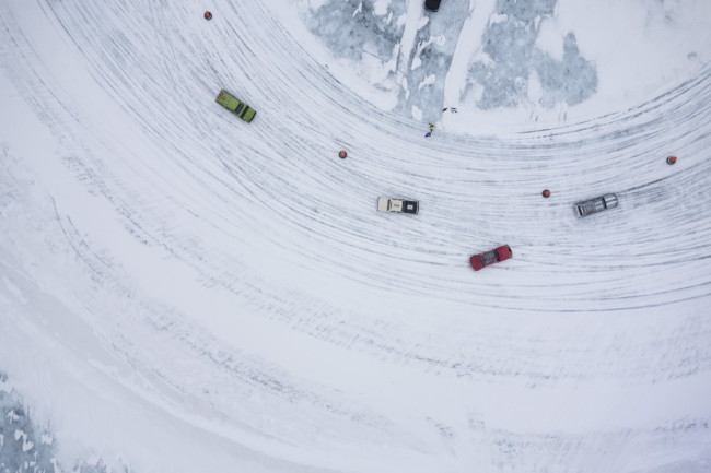 Ice Racing in Minnesota.  Photos by Ackerman + Gruber